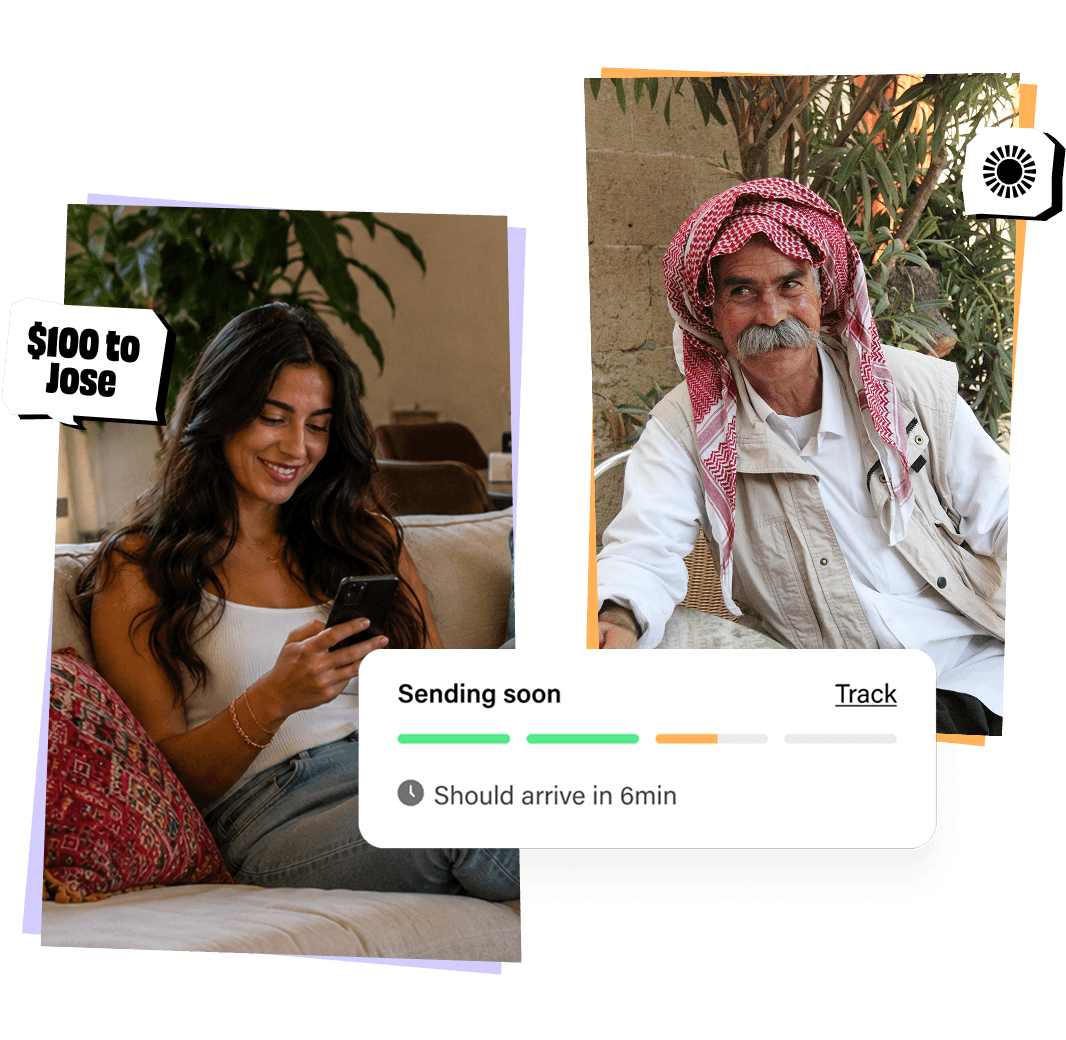 sending money