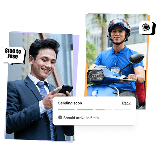 sending money