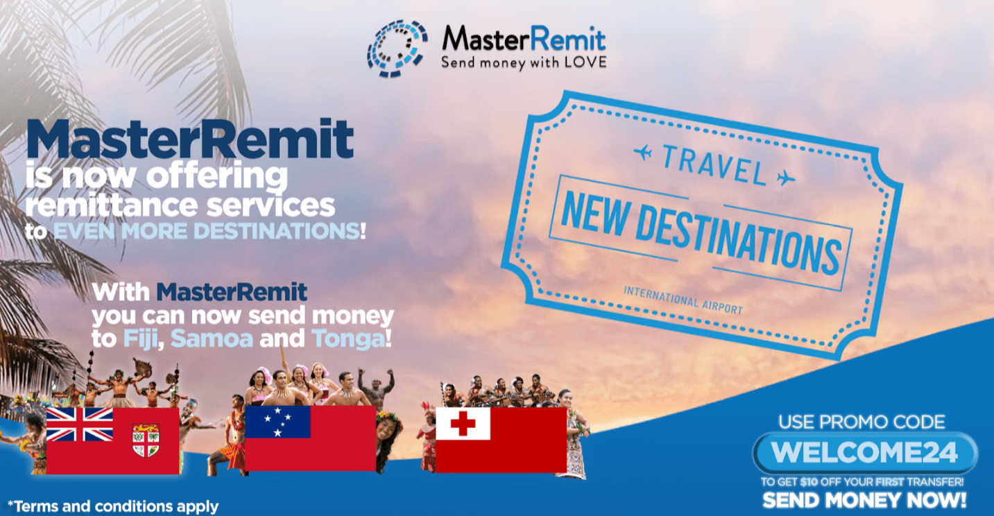 Send Money to Fiji, Samoa, and Tonga from Australia Now!